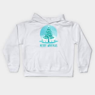 Merry woofas Kids Hoodie